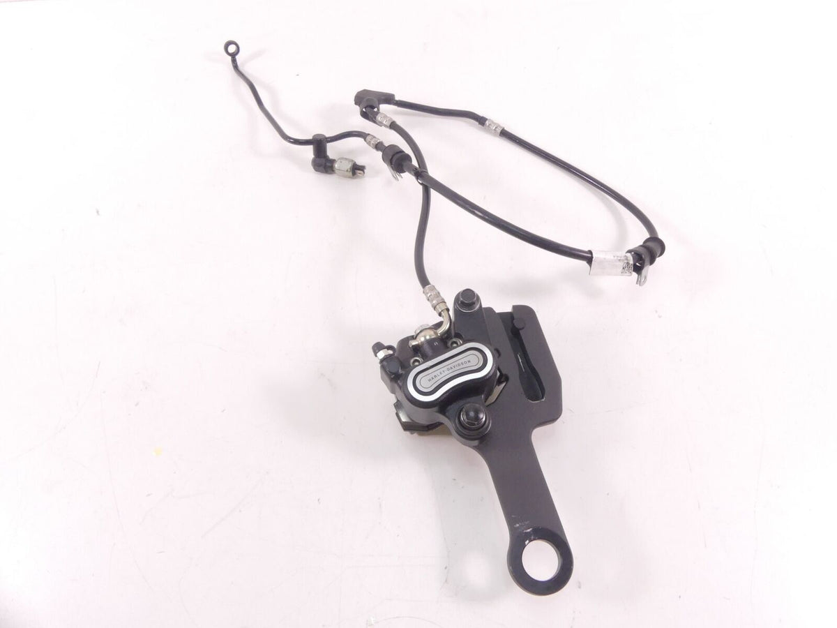 2019 Harley FXLR Softail Low Rider Rear Brake Caliper + Mount & Lines 41300192 {{ shop.shopifyCountryName }} - Mototech271