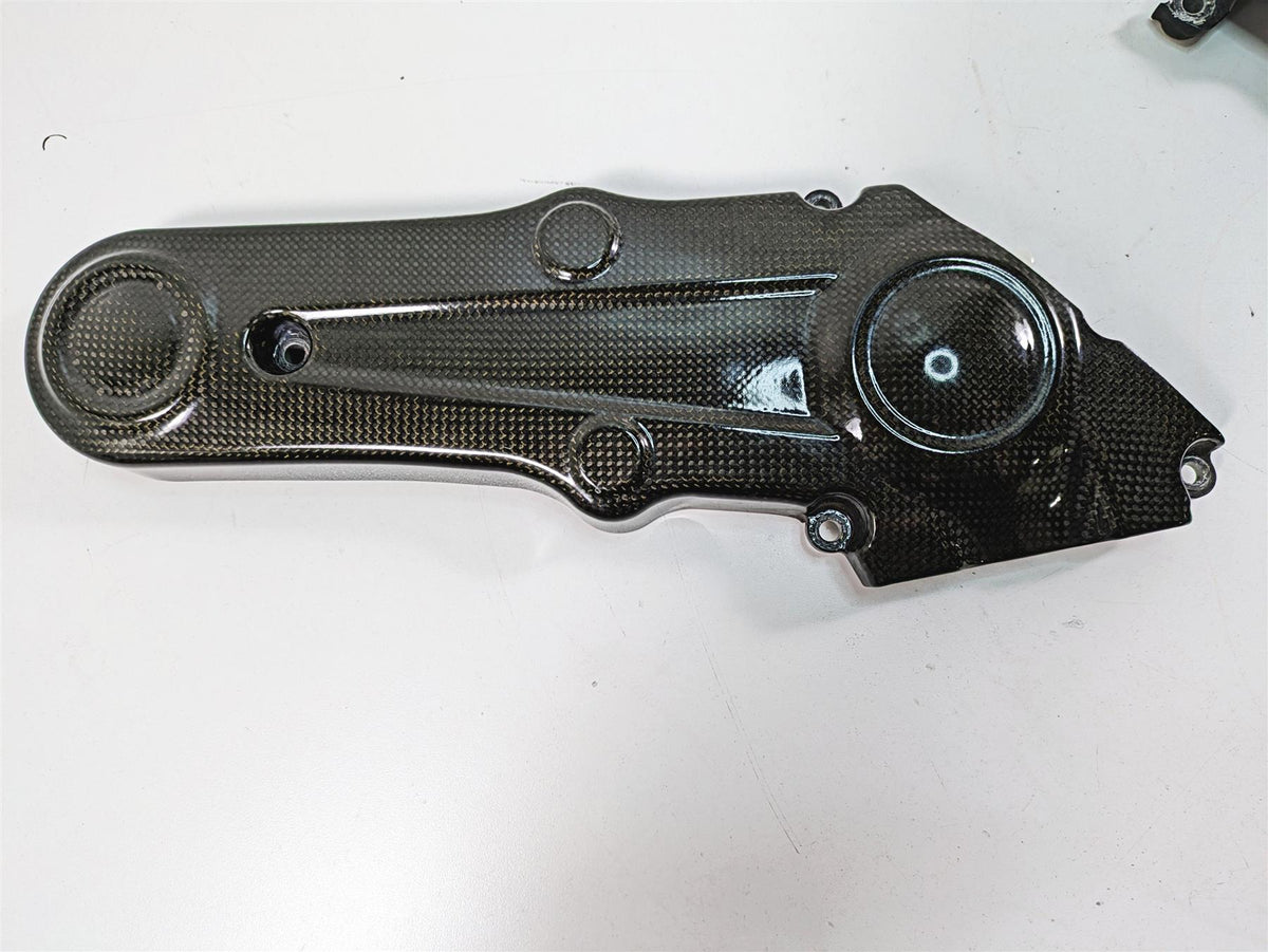 2011 Ducati Hypermotard 1100 Evo SP Carbon Timing Belt Clutch Covers 24511031A {{ shop.shopifyCountryName }} - Mototech271