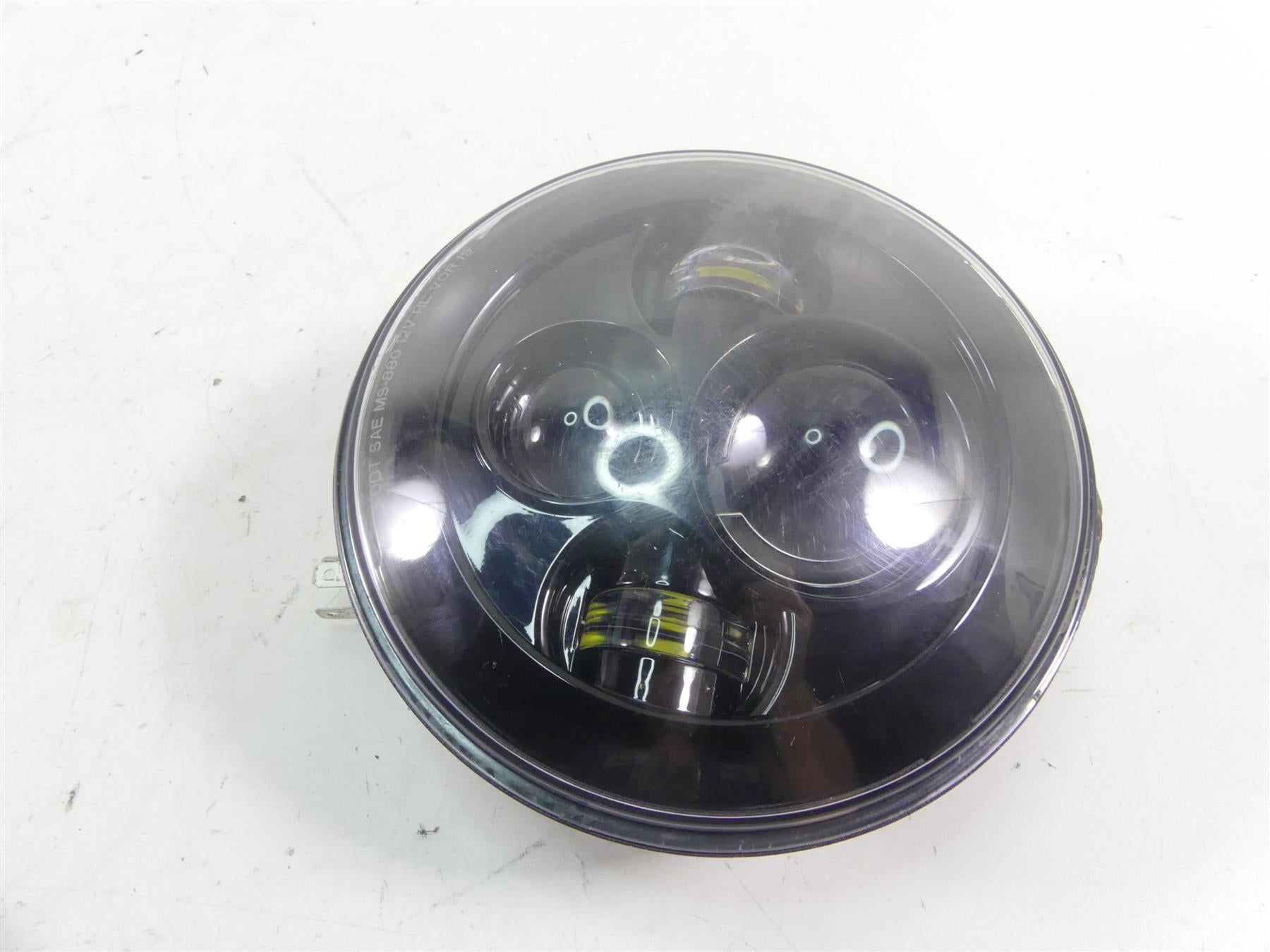 2012 Harley Touring FLHTK Electra Glide Aftermarket Front Led Headlight - Read