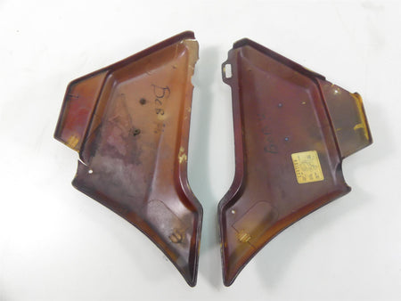 1980 Honda CB750C Custom Left Right Side Cover Emblem Set 83610-425-730ZA {{ shop.shopifyCountryName }} - Mototech271