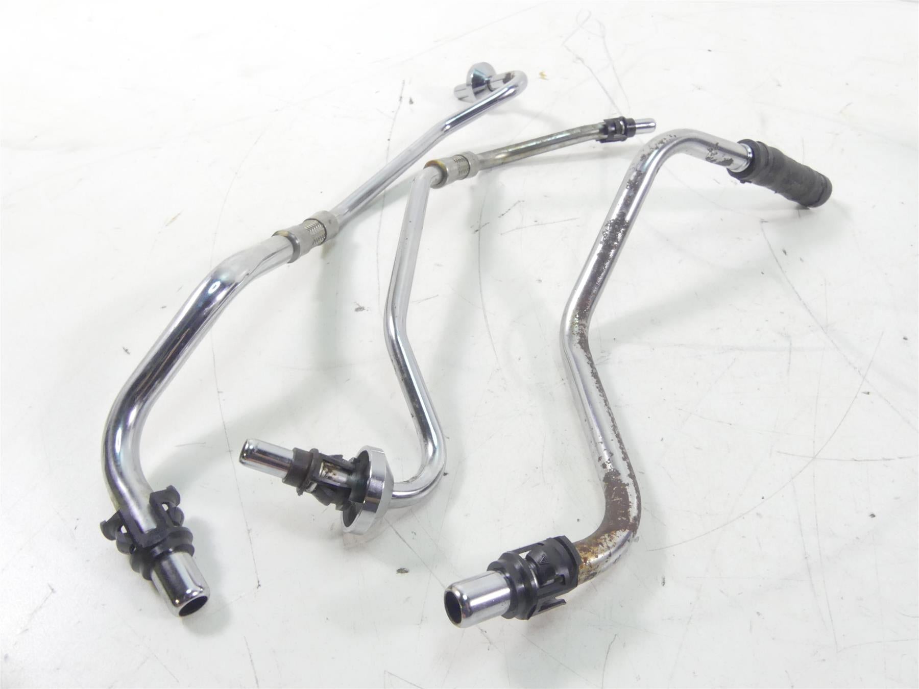 2005 Harley Softail FLSTSC Heritage Springer Oil Tank Reservoir + Hoses 62492-00 {{ shop.shopifyCountryName }} - Mototech271