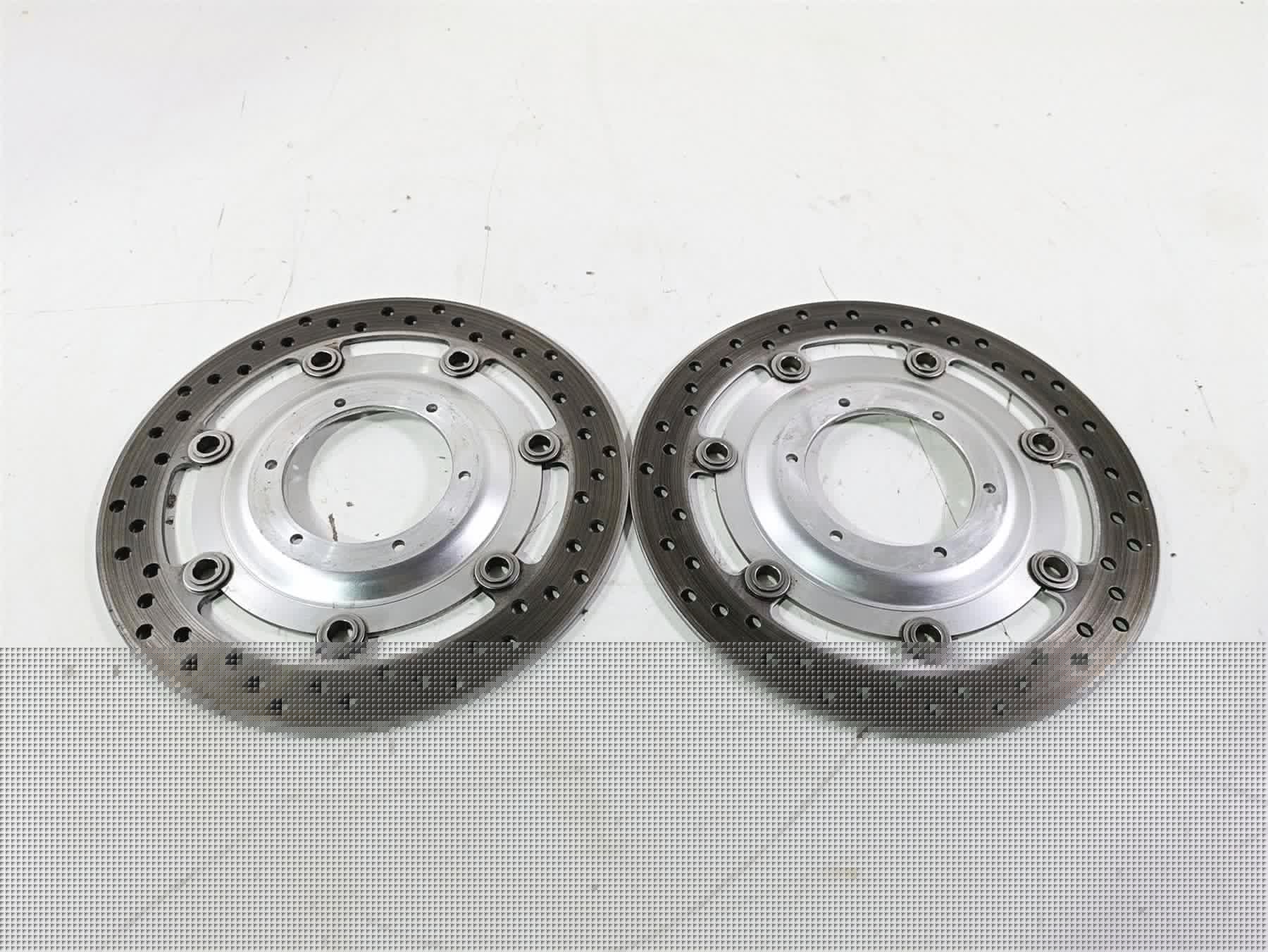 2002 Honda V-Twin VTX1800 C Front Brake Rotor Disc Set 45120-MCH-003 {{ shop.shopifyCountryName }} - Mototech271