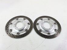 Load image into Gallery viewer, 2002 Honda V-Twin VTX1800 C Front Brake Rotor Disc Set 45120-MCH-003
