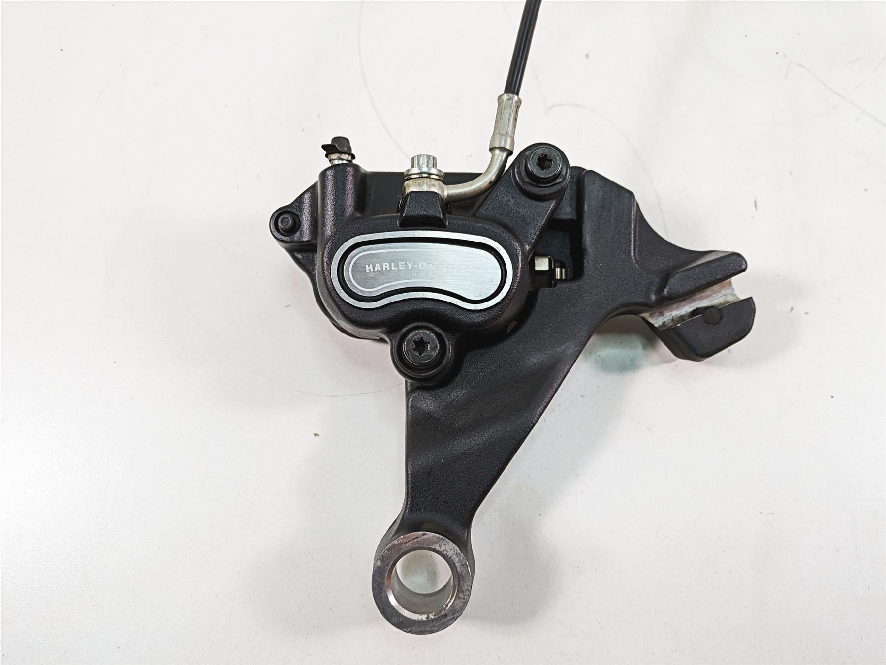 2009 Harley FXDF Dyna Fat Bob Rear Brake Caliper + Mount 40908-08 {{ shop.shopifyCountryName }} - Mototech271