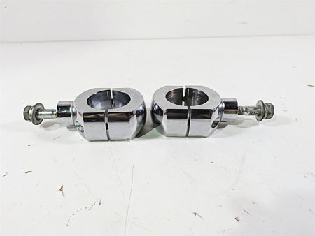 2003 Harley Softail FXSTDI Deuce 100th Aftermarket 2" Handlebar Riser Set {{ shop.shopifyCountryName }} - Mototech271