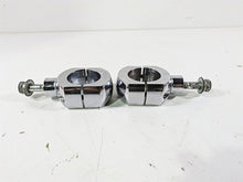 Load image into Gallery viewer, 2003 Harley Softail FXSTDI Deuce 100th Aftermarket 2&quot; Handlebar Riser Set | Mototech271
