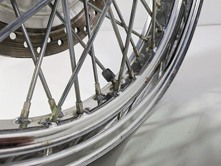 2001 Honda VT750 Shadow Ace 17x3 Spoke Front Wheel 44650-MBA-020 {{ shop.shopifyCountryName }} - Mototech271