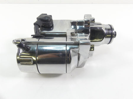 2008 Harley Softail FLSTSB Cross Bones Chrome Engine Starter Motor 31618-06A {{ shop.shopifyCountryName }} - Mototech271