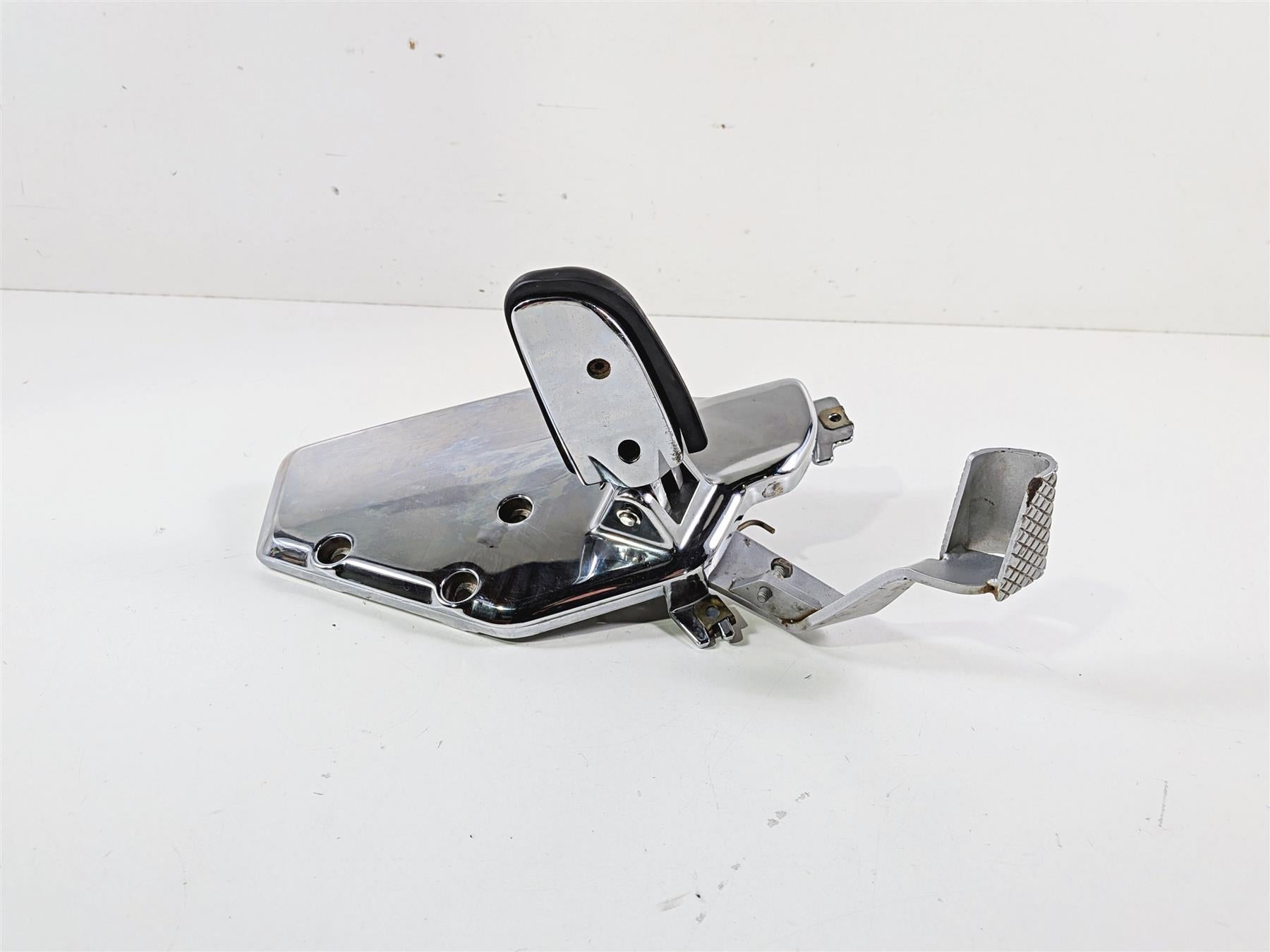 2002 BMW K1200LT 89V3 Right Chrome Footpeg Set & Brake Pedal 46717682134 {{ shop.shopifyCountryName }} - Mototech271