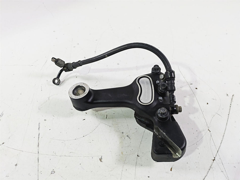 2007 Harley FXDWG Dyna Wide Glide Rear Brake Caliper + Line 44017-06 {{ shop.shopifyCountryName }} - Mototech271