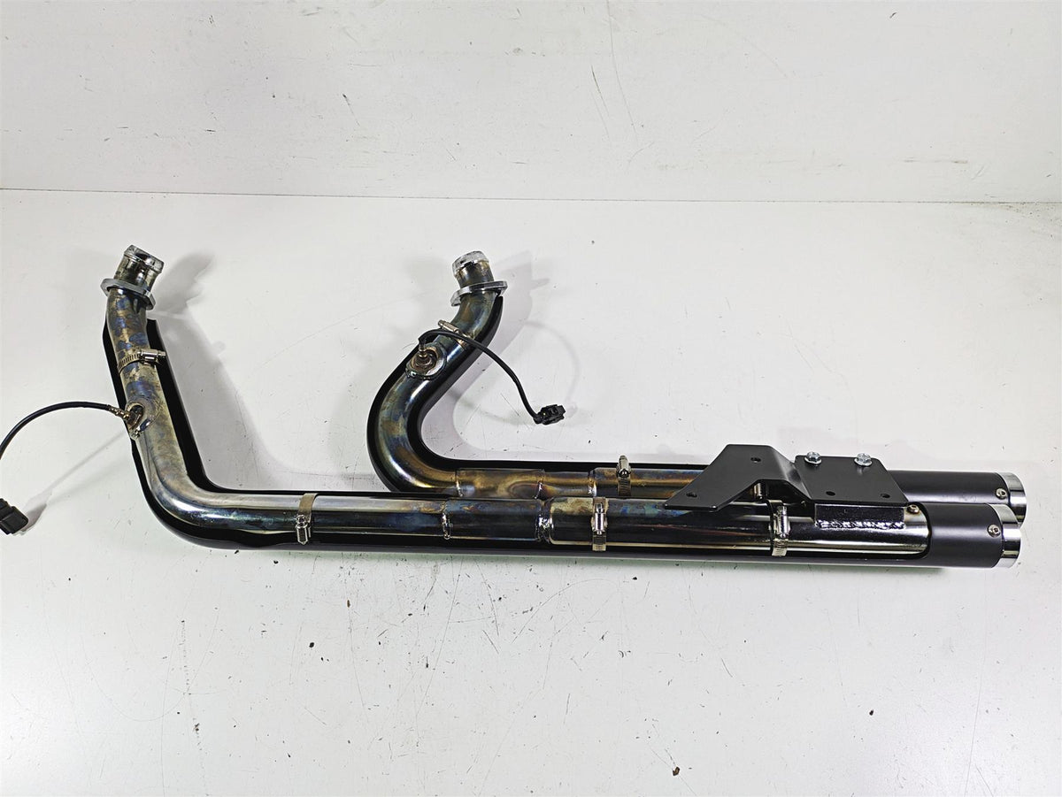 2019 Harley FLHCS Softail Heritage Vance Hines Big Shots Staggered Exhaust 47341 {{ shop.shopifyCountryName }} - Mototech271