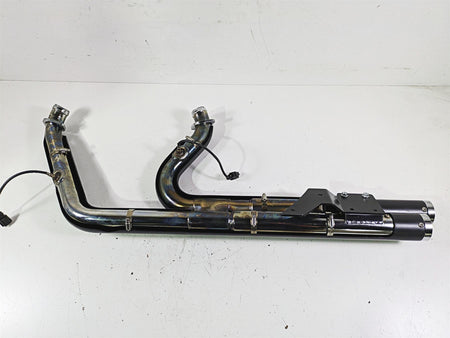 2019 Harley FLHCS Softail Heritage Vance Hines Big Shots Staggered Exhaust 47341 {{ shop.shopifyCountryName }} - Mototech271