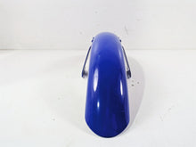 Load image into Gallery viewer, 2008 Ultima Motorcycles Fat Bastard Front Fender Blue - for 21&quot; Wheels

