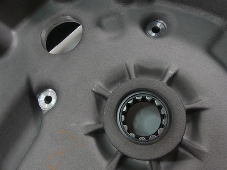 2010 Harley Touring FLHX Street Glide Inner Primary Drive Clutch Cover 60677-07 {{ shop.shopifyCountryName }} - Mototech271