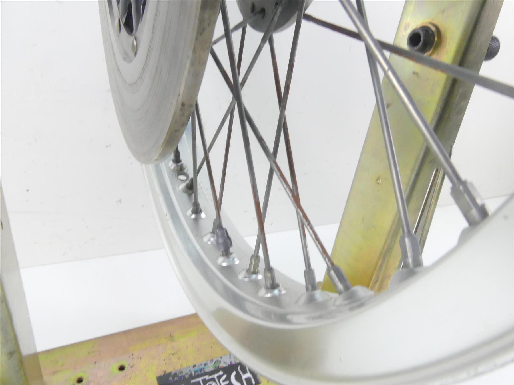 1977 Honda CB750 A Four Hondamatic Front 1.85x19 Wheel Rim 44701-371-003 {{ shop.shopifyCountryName }} - Mototech271