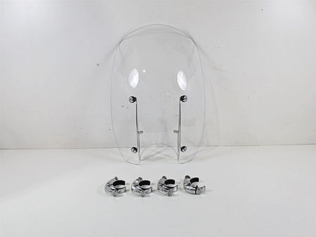 2009 Harley FXCWC Softail Rocker Super Sport Windshield + Mounts - Read 57331-07 {{ shop.shopifyCountryName }} - Mototech271