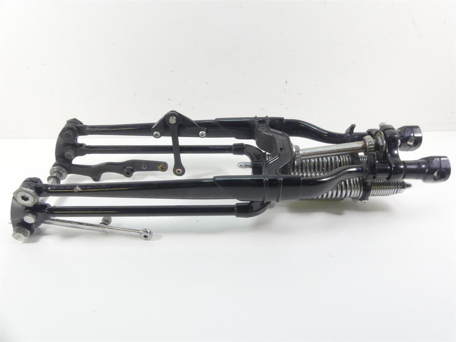 2008 Harley Softail FLSTSB Cross Bones Straight Front End Springer Fork 46173-05 {{ shop.shopifyCountryName }} - Mototech271