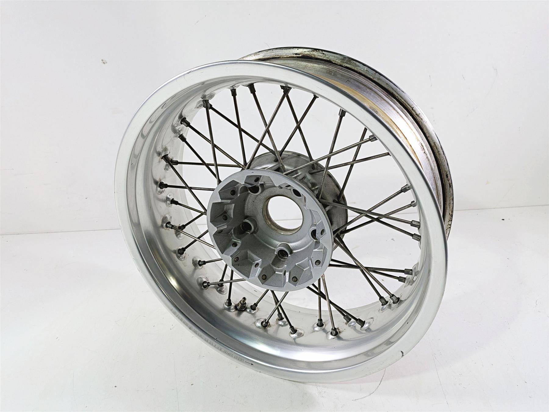 2012 BMW R1200R K27 Straight Behr 17x5.5 Rear Wheel Spoke Rim 36318546288 {{ shop.shopifyCountryName }} - Mototech271