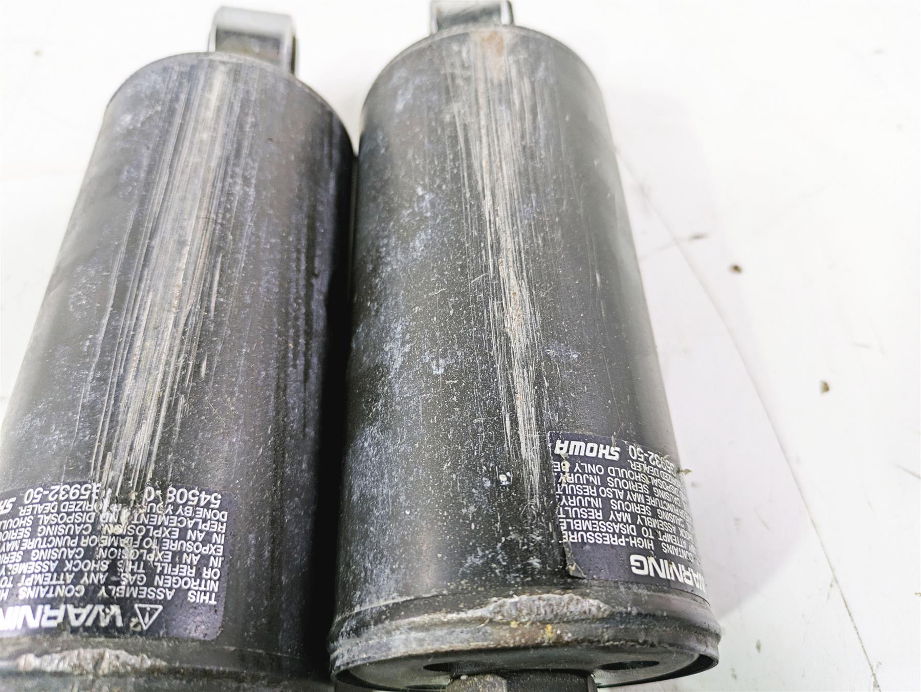 2005 Harley Softail FLSTSCI Heritage Springer Rear Suspension Shocks 54508-00B {{ shop.shopifyCountryName }} - Mototech271