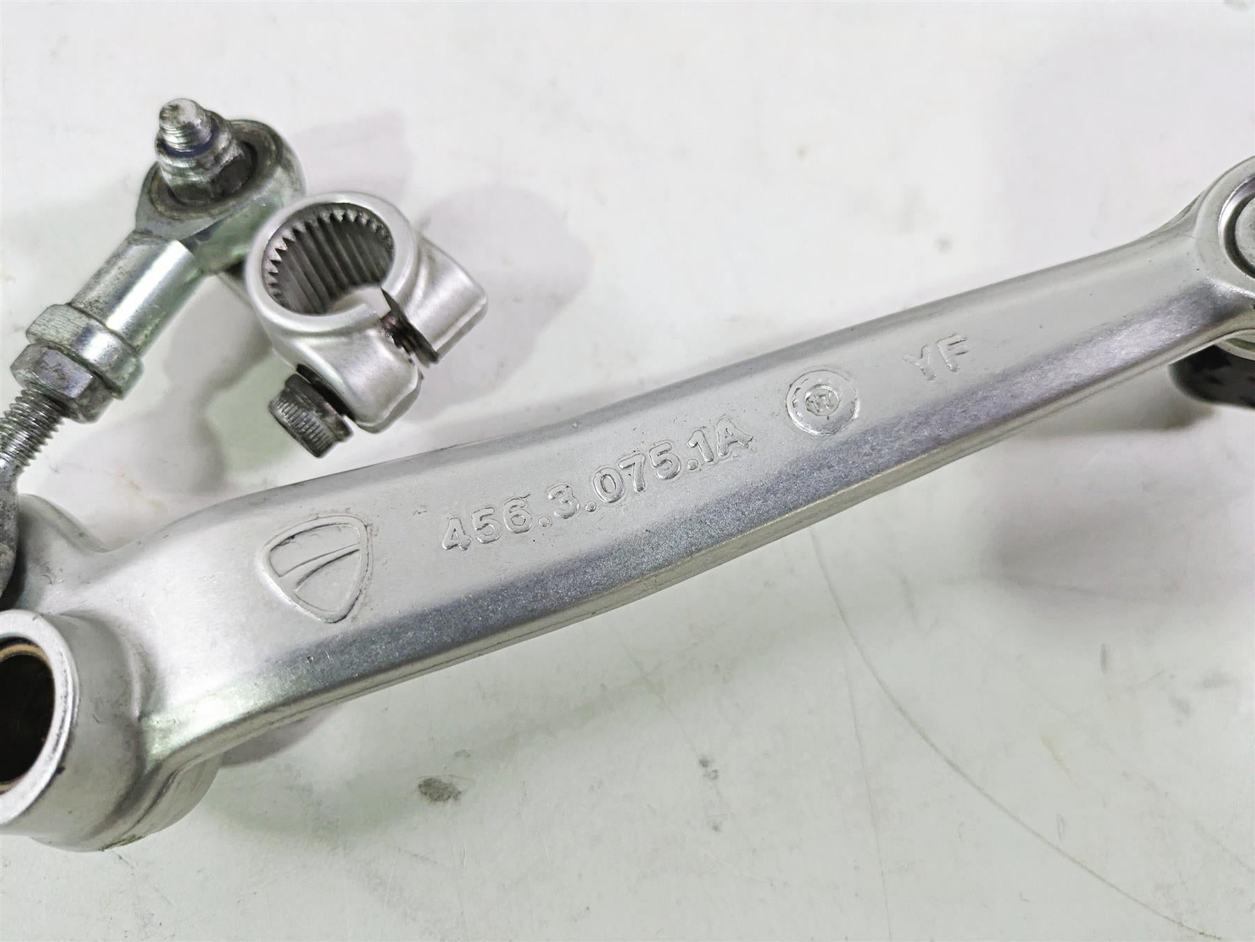 2018 Ducati Hypermotard 939 SP Left Foot Pegs & Mount & Shifter 82412111AA {{ shop.shopifyCountryName }} - Mototech271