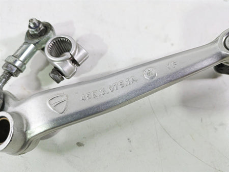 2018 Ducati Hypermotard 939 SP Left Foot Pegs & Mount & Shifter 82412111AA {{ shop.shopifyCountryName }} - Mototech271