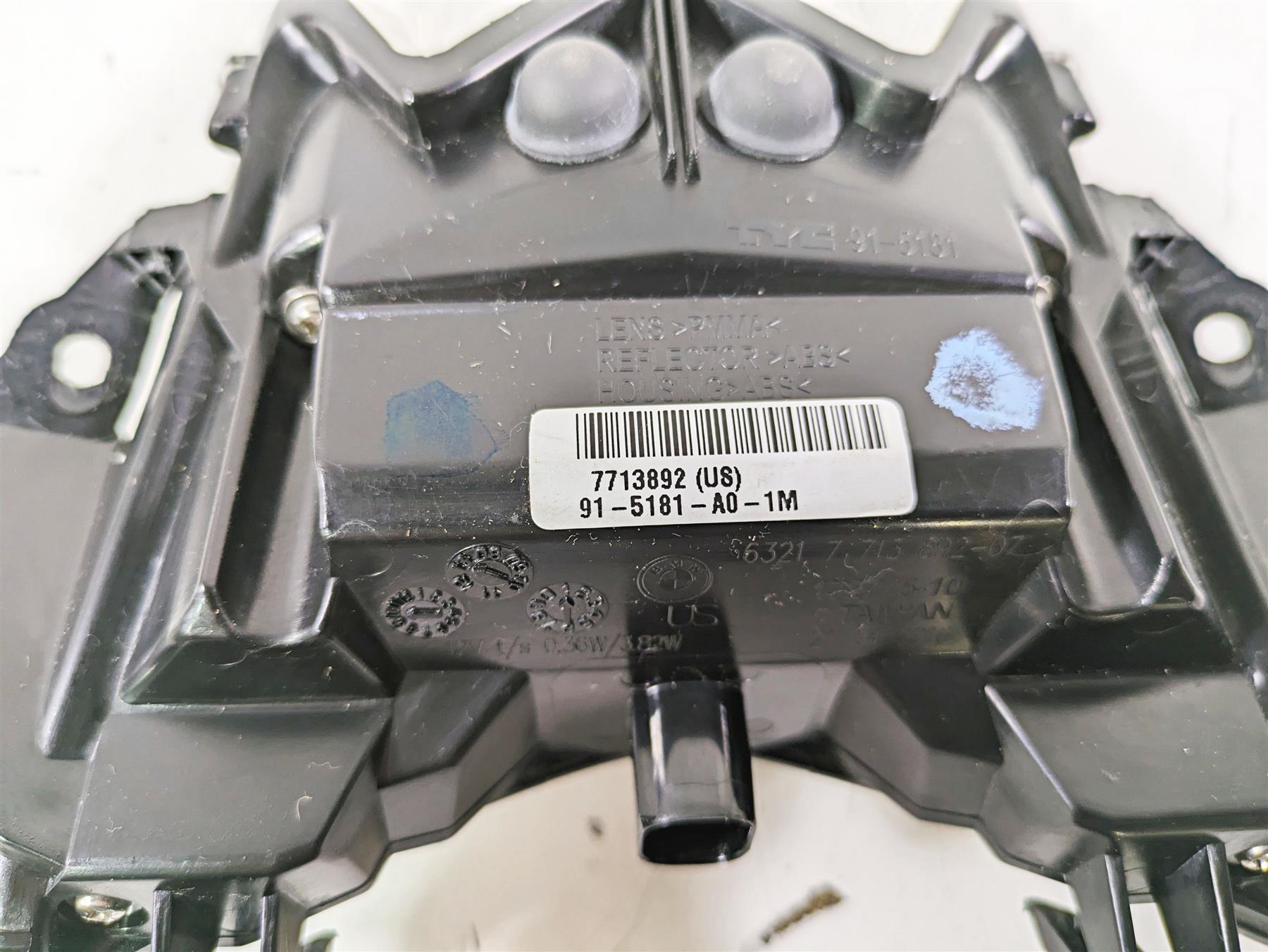 2017 BMW S1000R K47 Taillight Tail Light Brake Lamp Lens 63217713892 {{ shop.shopifyCountryName }} - Mototech271