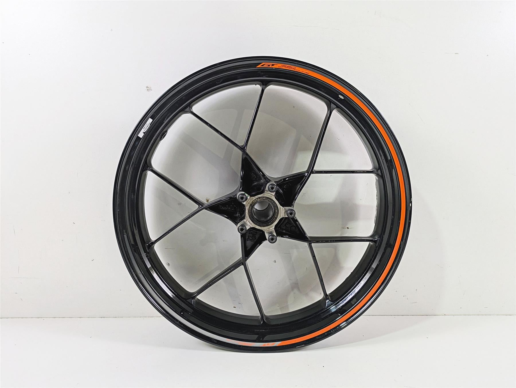 2017 KTM 1290 Super Duke GT Front Wheel Rim 3.5x17 .45mm Runout 6130900114430 {{ shop.shopifyCountryName }} - Mototech271