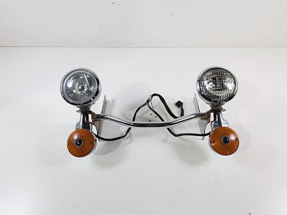 2001 Harley FLHRCI Road King Front Spot Light Blinker Set 68712-94A 68846-98C {{ shop.shopifyCountryName }} - Mototech271