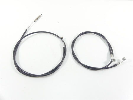 2002 Triumph Bonneville America 18" Ape hanger Bars Clutch & Brake Cable {{ shop.shopifyCountryName }} - Mototech271
