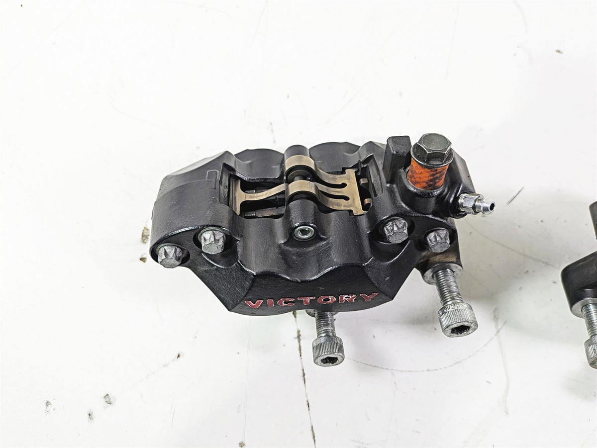 2012 Victory Cross Country Front Brake Caliper Set 1911512 1911513 {{ shop.shopifyCountryName }} - Mototech271