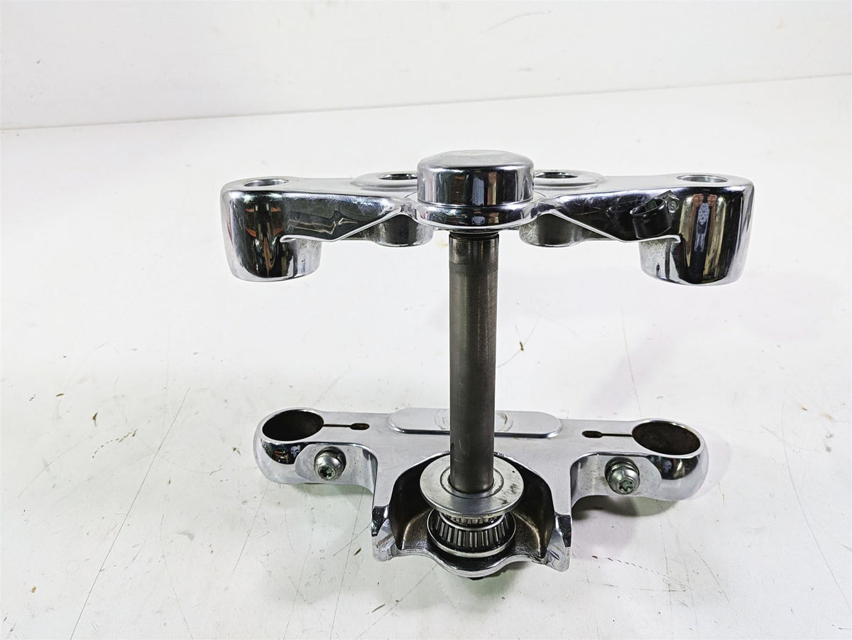 2003 Harley Softail FXSTDI Deuce 100th Upper Lower Triple Tree Set 45475-00A {{ shop.shopifyCountryName }} - Mototech271