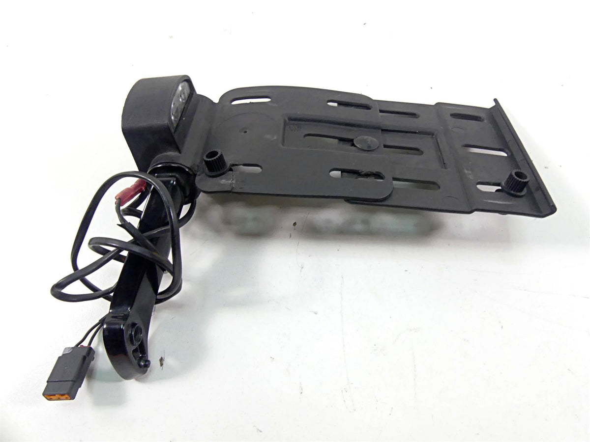 2016 Harley Softail FLS Slim Side License Plate Holder + Light - Read 67900115 {{ shop.shopifyCountryName }} - Mototech271