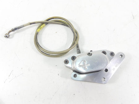 2001 Indian Centennial Scout Front Brake Caliper & Mount & Line 53-176 {{ shop.shopifyCountryName }} - Mototech271
