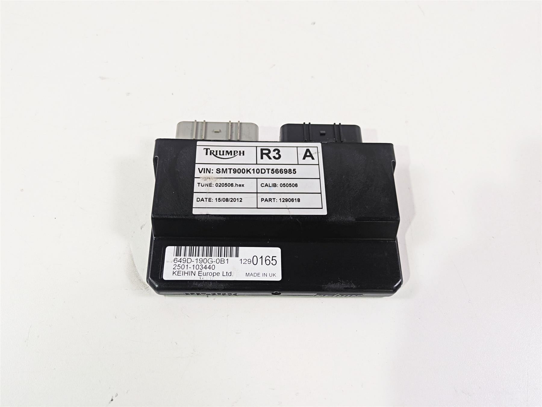 2013 Triumph Bonneville Keihin Cdi Ecu Ecm Engine Control Module T1290618 {{ shop.shopifyCountryName }} - Mototech271