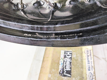 2016 KTM 1290 Super Adventure Rear Wheel Rim 17x5 .89mm Runout 6041000114430A {{ shop.shopifyCountryName }} - Mototech271