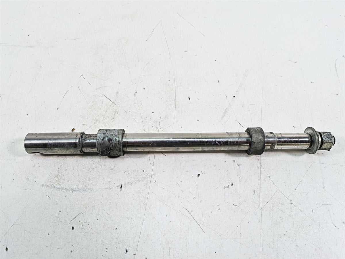 2006 Harley FLSTI Softail Heritage Front Axle Wheel Spindle 3/4" 41584-86A {{ shop.shopifyCountryName }} - Mototech271