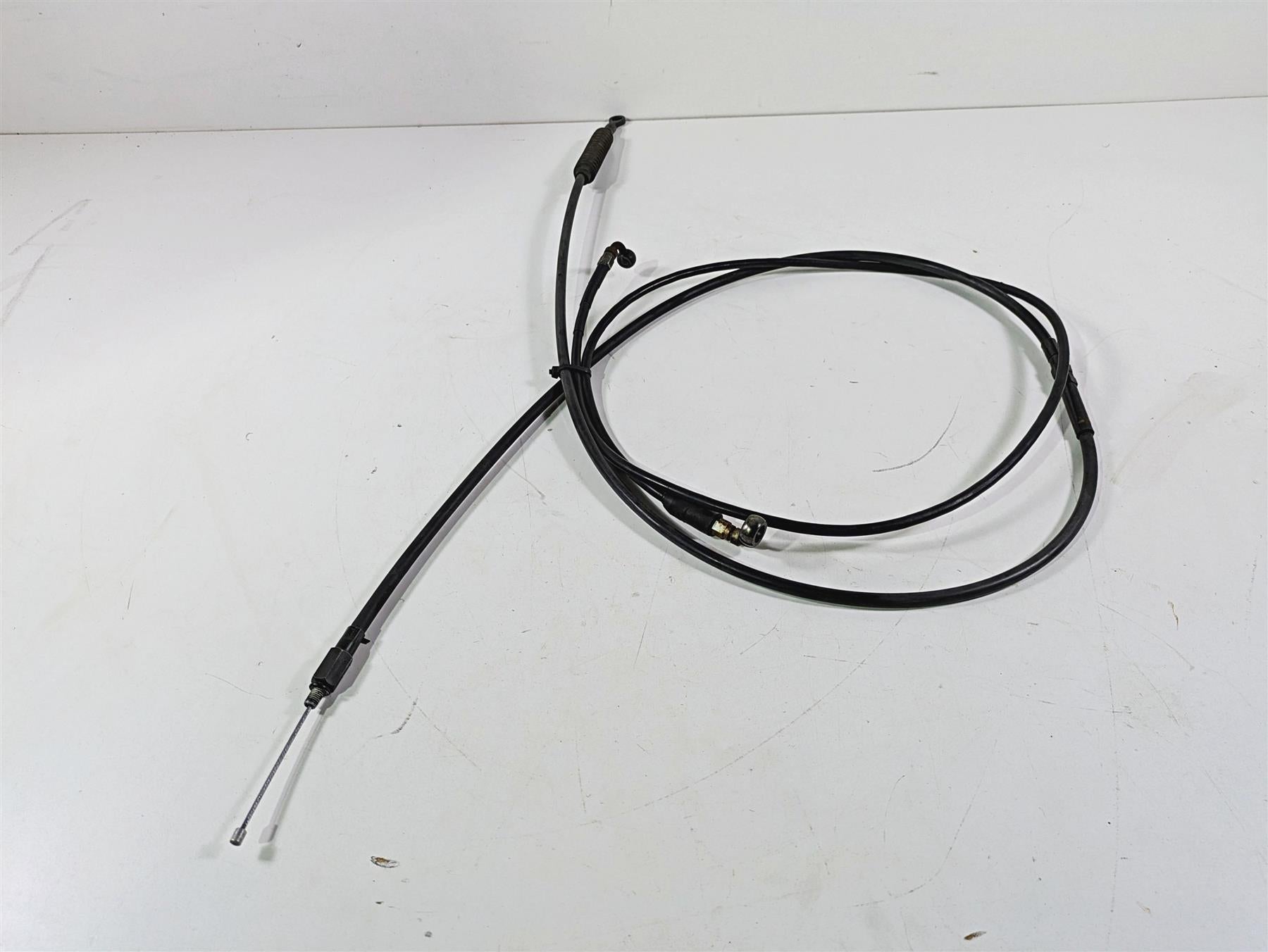 2008 Harley FLSTSB Cross Bones Apehanger Brake & Clutch Line Set {{ shop.shopifyCountryName }} - Mototech271