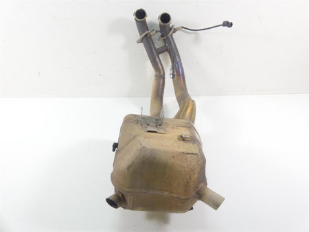 2021 Aprilia Tuono 660 RS 660 Oem Exhaust Header Chamber Manifold 2B005290 {{ shop.shopifyCountryName }} - Mototech271