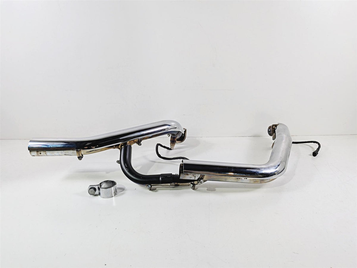 2008 Harley FXDSE CVO Dyna Nice Exhaust Header Heat Shield Set 65825-06 65631-06-Mototech271