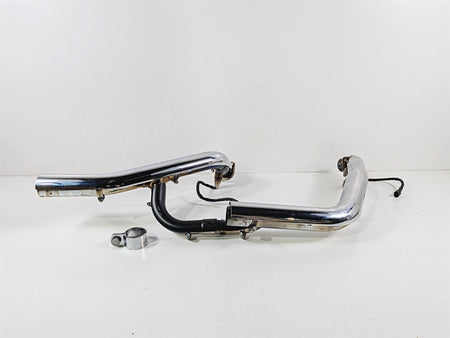 2008 Harley FXDSE CVO Dyna Nice Exhaust Header Heat Shield Set 65825-06 65631-06-Mototech271