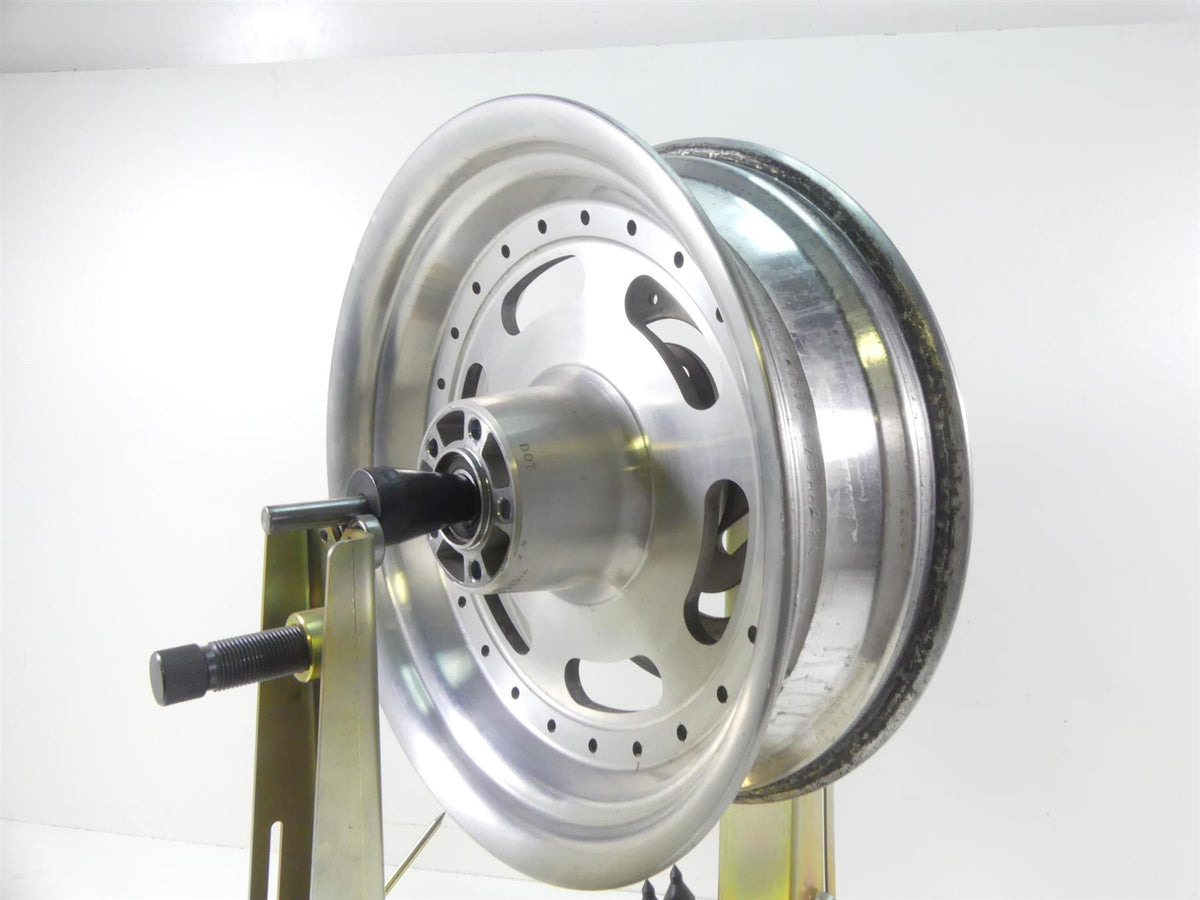 2009 Harley FXDF Dyna Fat Bob Straight Rear Slot Wheel Rim 16x5 40900179 {{ shop.shopifyCountryName }} - Mototech271