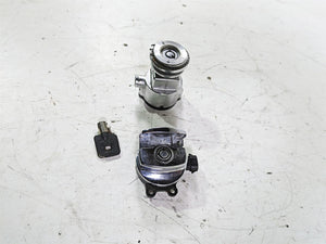 2013 Harley FXDWG Dyna Wide Glide Ignition Switch + Steering Lock Read 71475-06B | Mototech271