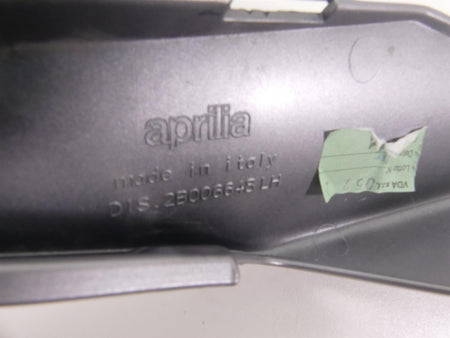 2021 Aprilia Tuono 660 Left Oem Tail Cover Fairing Cowl 2B006648 {{ shop.shopifyCountryName }} - Mototech271