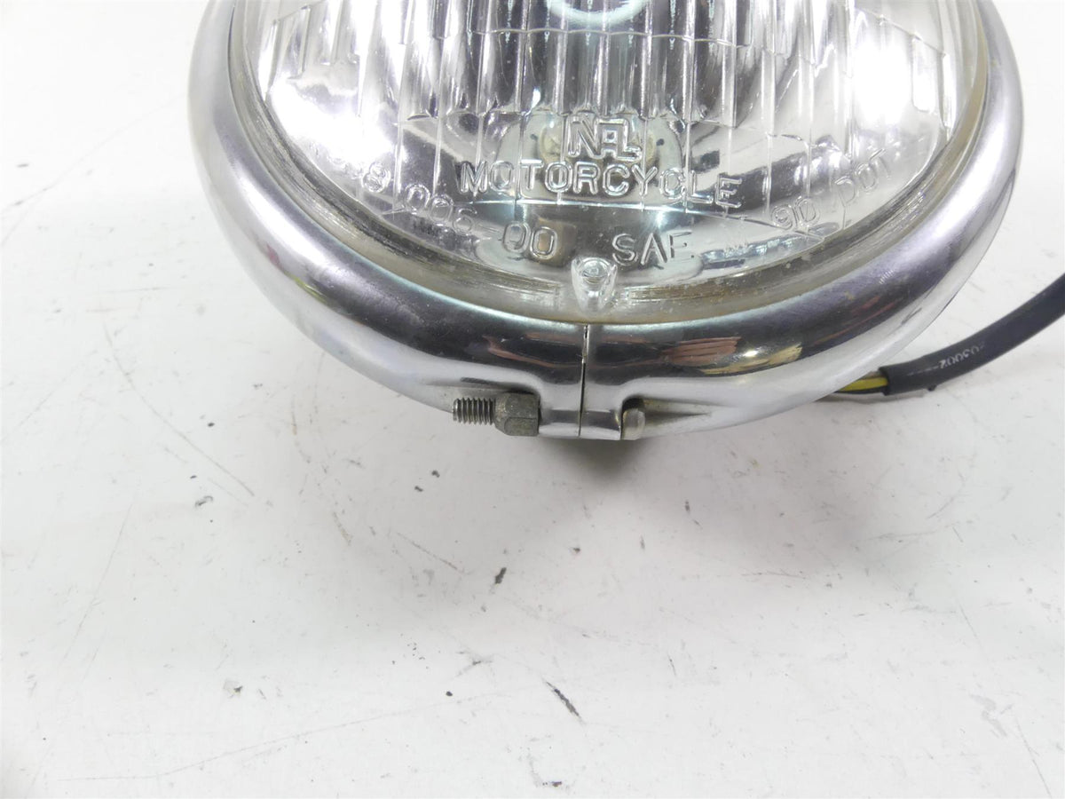 1998 Harley Dyna FXDL Low Rider Headlight Head Light Lamp Lens & Visor 67730-91 {{ shop.shopifyCountryName }} - Mototech271