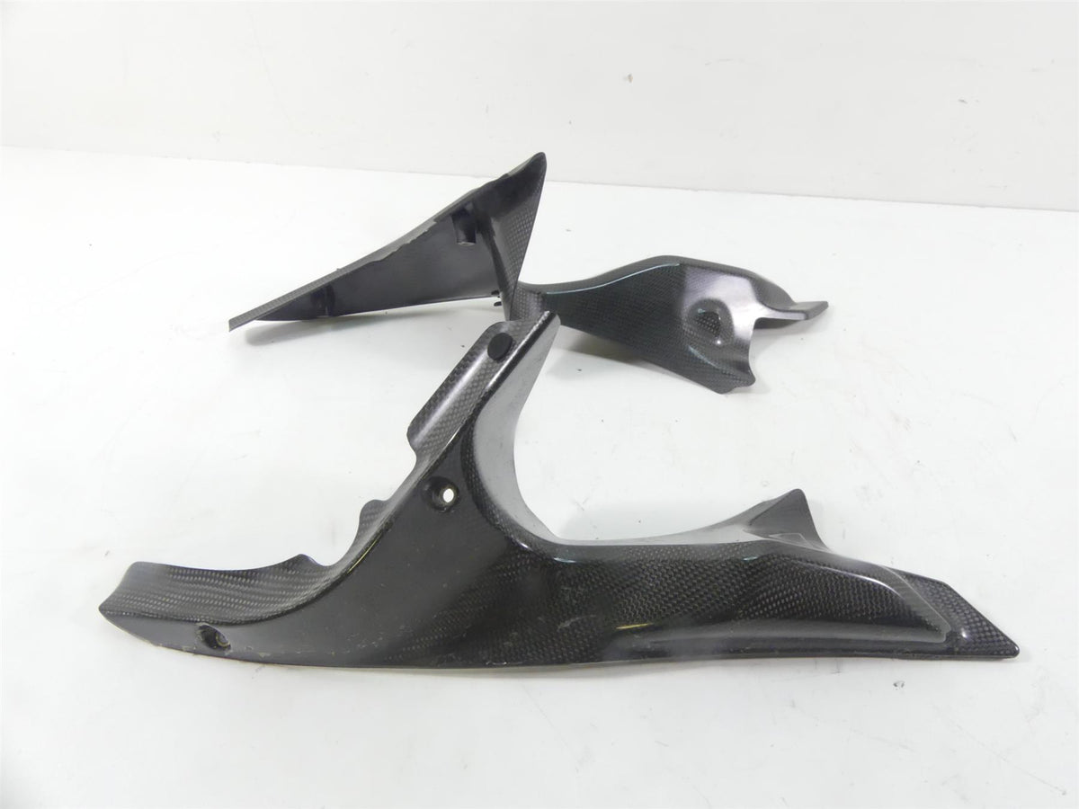 2008 Ducati 1098 S Shift-Tech Carbon Fiber Upper Inner Air Inlet Duct Covers {{ shop.shopifyCountryName }} - Mototech271