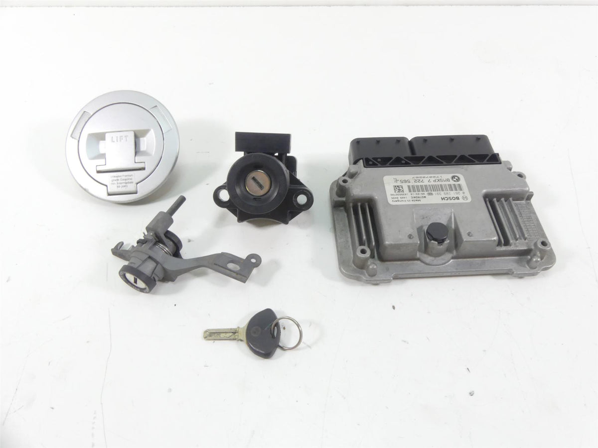 2009 BMW R1200GS K25 Cdi Ecm Ignition Switch Key Locks Set 7722565 51257700072 {{ shop.shopifyCountryName }} - Mototech271