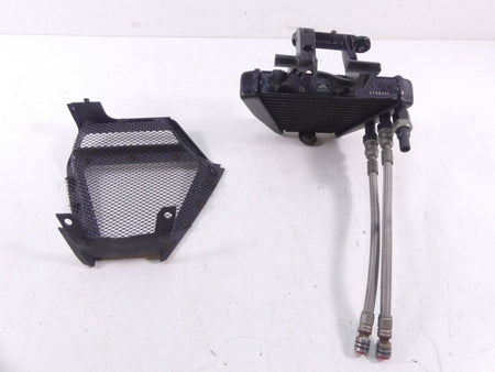 2015 Ducati Diavel Dark Oil Cooler Radiator Lines Mount Cover Set 54840941C {{ shop.shopifyCountryName }} - Mototech271