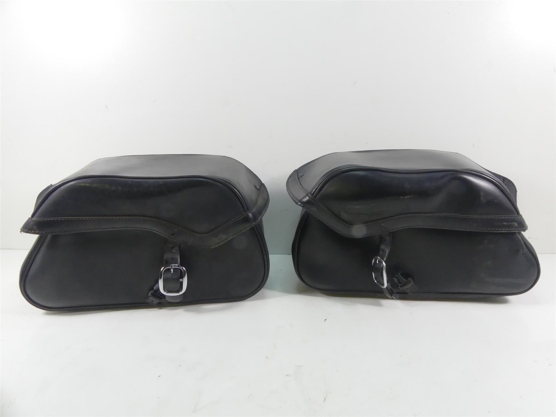 2009 Honda VTX1300 Touring Leather Saddlebag Saddle Bag Set