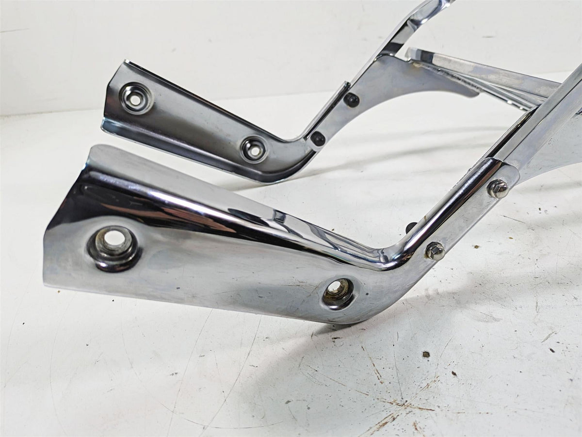 2011 Triumph America Sissybar Sissy Bar Backrest + Luggage Rack A9738024 {{ shop.shopifyCountryName }} - Mototech271