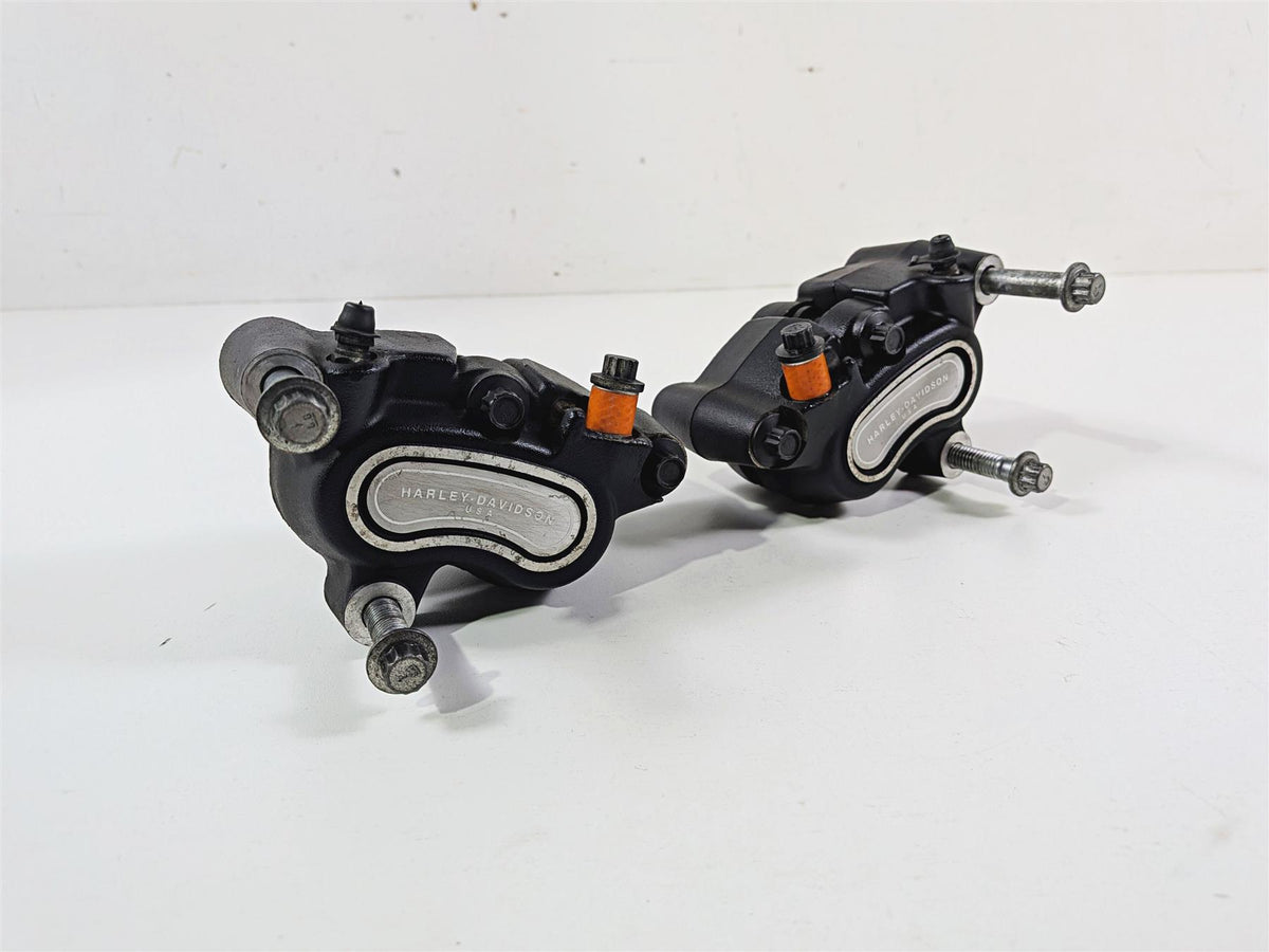 2014 Harley FXDL Dyna Low Rider Front Brake Caliper Set 41300001 41300002 {{ shop.shopifyCountryName }} - Mototech271